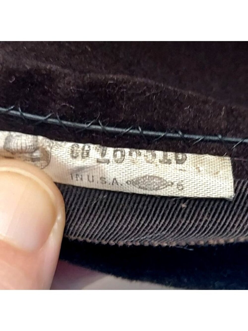 Henry Pollak Ritz Cloche Hat Brown Wool Netting Grosgrain Ribbon Bow Vintage MCM - Picture 10 of 13